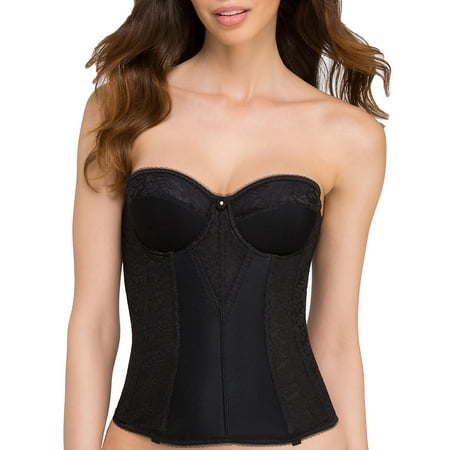 Dominique Womens Longline Lace Torsolette Style-8949