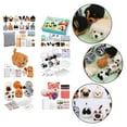 thumbnail image 2 of Yammee Needle Felting Starter Kits Cute Animal Wool Felting Craft Making Supplies Needle Felting Kits for Beginner DIY Craft, 2 of 13