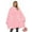 Pink, variant on Fantaslook Wearable Blanket Hoodie for Women and Men, Oversized Sherpa Fleece Blanket Sweatshirt with Sleeves & Pocket
