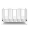thumbnail image 3 of Graco Teddi 5-in-1 Convertible Baby Crib, White with Driftwood, 3 of 9