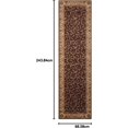 thumbnail image 2 of Nourison ST02 Zanibar Large Scroll Brown 2.3-Feet by 8-Feet Polyacrylic Runner Rug, Mirage Multi Color, 2 of 8