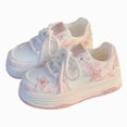 thumbnail image 4 of Godom Girls Shoes Comfort Mesh Casual School Shoes Athletic Sneakers Soft Walking Shoe, 4 of 5