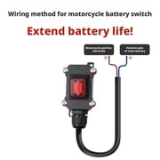 Motorcycle Battery Disconnect Switchs Waterproof Switchs 24VDC