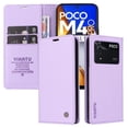 thumbnail image 1 of Funda para Xiaomi POCO M4 Pro 4G Estuche de Cuero PU Tipo Cartera con Ranuras para Tarjetas y Cierre Magnético, 1 of 5