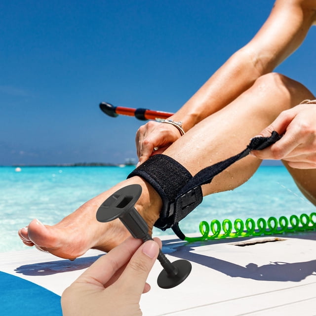 HEANUJJ 4Ud De Pie Para Tabla De Surf Negro Durable Con Liso Para Actividades Acuáticas