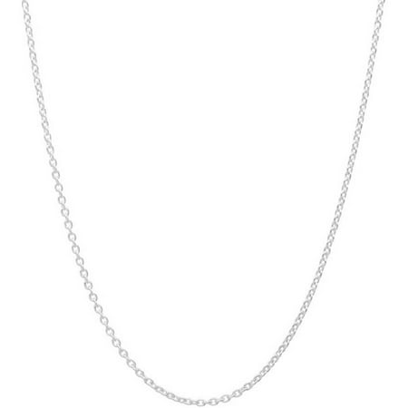 A .925 Sterling Silver 2mm Cable Chain, 24