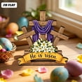 thumbnail image 1 of weibbin Acrylic Easter Resurrection Scene Decor Empty Tomb Religious Tabletop Ornament for Home Multicolor, 1 of 8
