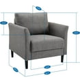 thumbnail image 2 of WF - Claire Living Room Sofa Set by Naomi Home-Color:Espresso, 2 of 5
