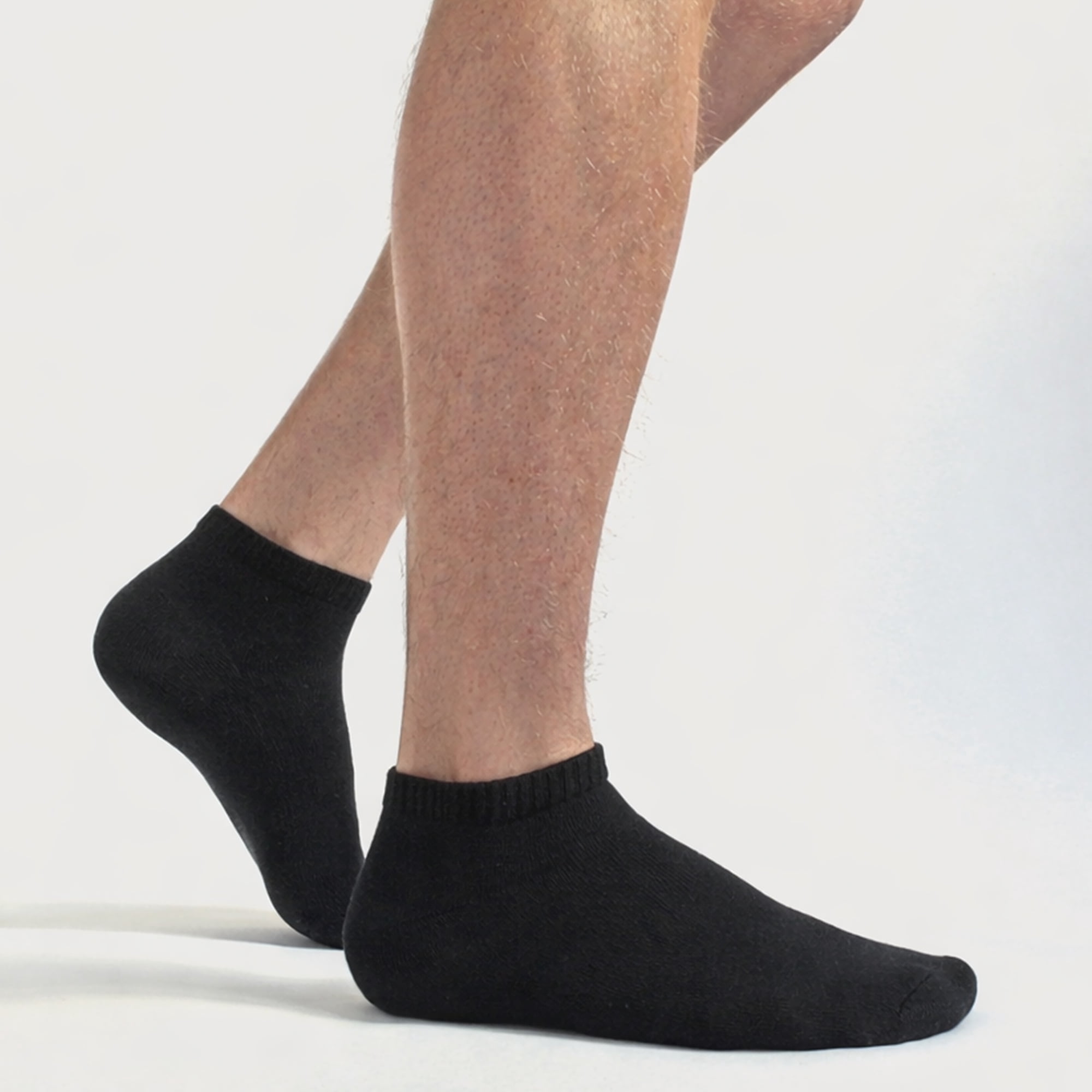 SOCKSHOP TORE - 3 Pack Mens Plain Sports Trainer Ankle Socks