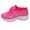 Red, variant on Women's Glitter Rhinestones Chunky Heels Walking Shoes Comfortable Knit Height Increasing Platform Wedge Slip on Fashion Sneakers for Nursing Non Slip Work Fall Casual Black Size 6