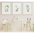 thumbnail image 3 of Duck Nursery Canvas Wall Art Funny white duck Cute Animal Baby Room Painting Picture Wall Decor Green Rain Gear Duck Art Print Artwork Print Artwork for Boy Bedroom Kids Nursery(only canvas), 3 of 6