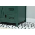 thumbnail image 5 of Elegant Decor Grant 32" MDF Single Bathroom Vanity with Backsplash in Green, 5 of 8