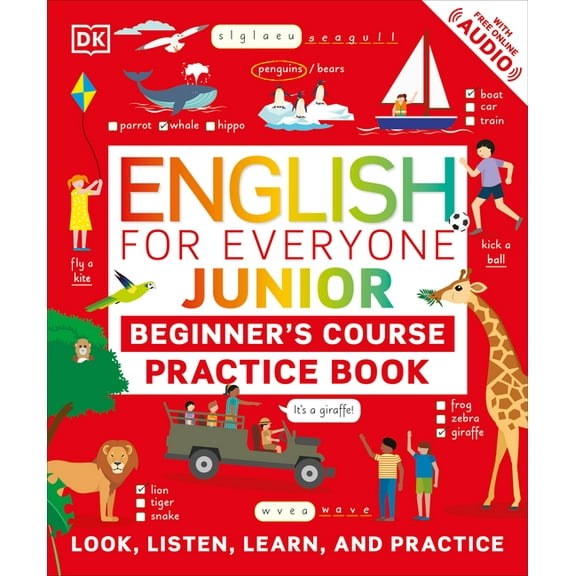 DK English for Everyone Junior English for Everyone Junior Beginner's Course Practice Book, (Paperback)