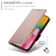 thumbnail image 2 of Designed for iPhone 14 Pro Wallet Case, with Card Slots Strong Magnetic Closure PU Leather Flip Fold Shockproof Kickstand Durable Purse Flip Case for iPhone 14 Pro - Rosegold, 2 of 7