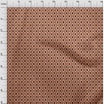 thumbnail image 4 of oneOone Polyester Spandex Orange Fabric Tribal Craft Projects Decor Fabric Printed By The Yard 56 Inch Wide, 4 of 4