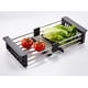 thumbnail image 1 of Escurridor de Fregadero TQP Acero Inoxidable Retráctil Canasta Expandible Para Verduras Frutas Platos, 1 of 5