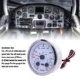 thumbnail image 3 of 110mm 3 in 1 GPS Speedometer Tachometer with Fuel Gauge Turn Signal DC 8000 RPM Red Backlight for RV Yachts Trucks, 3 of 7