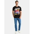 thumbnail image 2 of Hello Kitty Men's & Big Men's Graphic Tee with Short Sleeves, Sizes S-3XL, 2 of 5