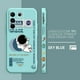 thumbnail image 3 of Case For VIVO S5 S6 S7 S9 S10 S15 S16 S16E T1 V15 V20 V23 PRO 5G Simple Liquid Silicone Case Funny Astronaut Spacewalk, 3 of 5