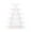004_White, variant on Kitchen Tool Holder Stand Cake Round Tower Macaron Plastic Display Stand 6-Layer Cake Rack