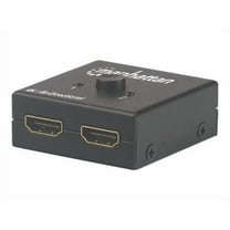 Manhattan Products 4K BI-Directional 2-Port HDMI Splitter/Switch Black