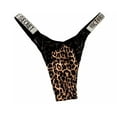 thumbnail image 2 of Victoria's Secret Bombshell Shine Strap Very Sexy Brazilian Panty Color Leopard, Small NWT, 2 of 2