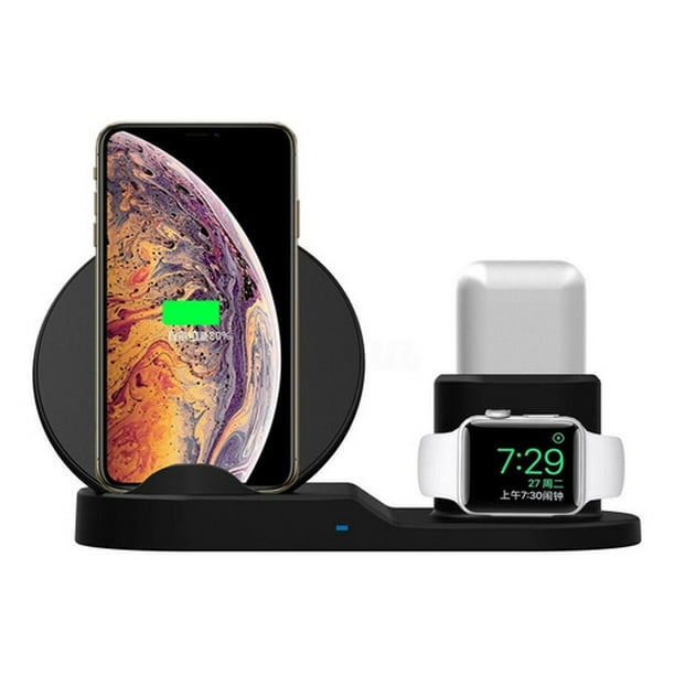 3 En 1 Cargador Inalambrico Para iPhone/iwatch/AirPods elegate cargador 3 en 1 para iphone