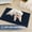navy, variant on Muddy Paws Doormat: Non-Slip, Washable, Quick-Drying Chenille Mat for Dogs. Absorbs Moisture & Dirt, Perfect for Indoor Entryways