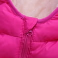 thumbnail image 5 of Kogui Kids Coats Girls Girls Winter Coats Hooded Sherpa Lined Lightweight Jacket Thick Warm Puffy Waterproof Windproof Jackets Size 6-7 (Hot Pink,6-7 Years), 5 of 8