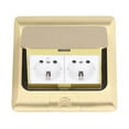 thumbnail image 4 of Pop Up Floor Outlet, Power  Socket High Temperature Resistant Brushed Non Leakage Embedded 2 Position  For Residences, 4 of 8