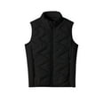 thumbnail image 3 of Pounoo Lightweight Quilted Filled Puffer Vests for Women Casual Cropped Sleeveless Patchwork Coat Fall Winter Clothing for Women Gift, 3 of 4