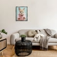 thumbnail image 3 of Stupell Industries Bunny in Cozy Sweater Animals & Insects Painting Gray Floater Framed Canvas Art Print Wall Art, 25 x 31, 3 of 10