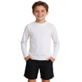 thumbnail image 4 of Fancifize Boys Summer Workout Tshirts Casual Crewneck Long Sleeve Shirts Kids Dry Fit Pullover Tops 4-16 Years, 4 of 5