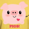 thumbnail image 3 of CafePress - Kawaii I Love Pigs Light T Shirt - Men's Classic Graphic T-Shirt, 3 of 4