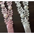 thumbnail image 4 of Diadema súper elástica para niña,Banda para el cabello de encaje de algodón para niños pequeños,Juego de accesorios para el cabello con turbante suave para bebés, 4 of 7