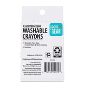 Pen+Gear Assorted Color Washable Crayons, 24 Count