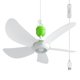 thumbnail image 1 of Ventilador de techo Roodike Mini USB 17 cm 5 V 330 RPM para tienda de campaña, 1 of 9