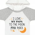 thumbnail image 4 of Inktastic I Love My Papa to the Moon and Back Boys or Girls Baby Bodysuit, 4 of 5