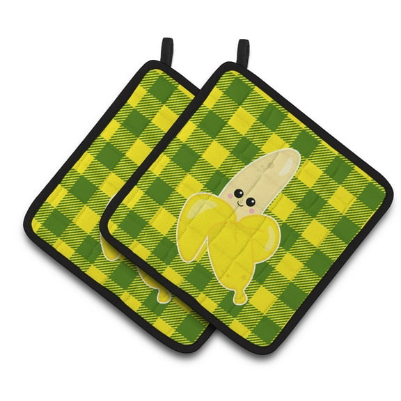 Caroline's Treasures Going Bananas Pair of Pot Holders
