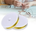 thumbnail image 3 of Zootealy Rouleau de Fil pour Bijoux Brillant Flexible Anti-Oxydation Fil de Cuivre pour Fabrication de Bijoux Bricolage Réparation, 3 of 5