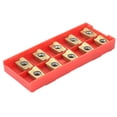 thumbnail image 1 of Milling Inserts, Lathe Turning Tool Easy Use Cemented Carbide  Durability Cemented Carbide Milling Inserts  For Machining For Mechanic, 1 of 8