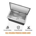 thumbnail image 4 of Stainless Steel Drop In Ice Chest, 40 QT, Outdoor Bar Cooler, 4 of 7