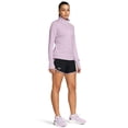 thumbnail image 2 of Pantalones cortos Under Armour para mujer Fly by Black/Purple Ace L, 2 of 5
