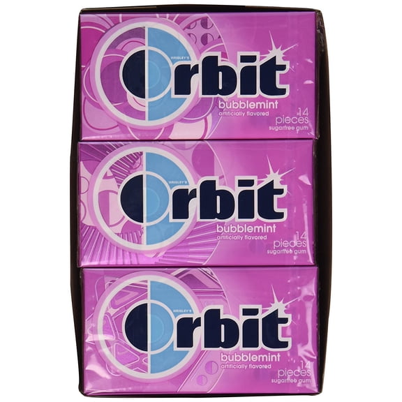 Orbit Bubblemint Unique Minty Taste