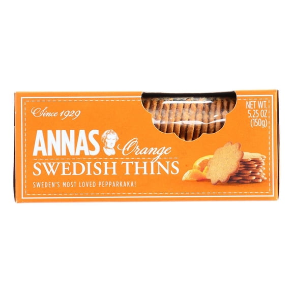 Anna's Swedish Orange Thin Cookies, 5.25 Oz.