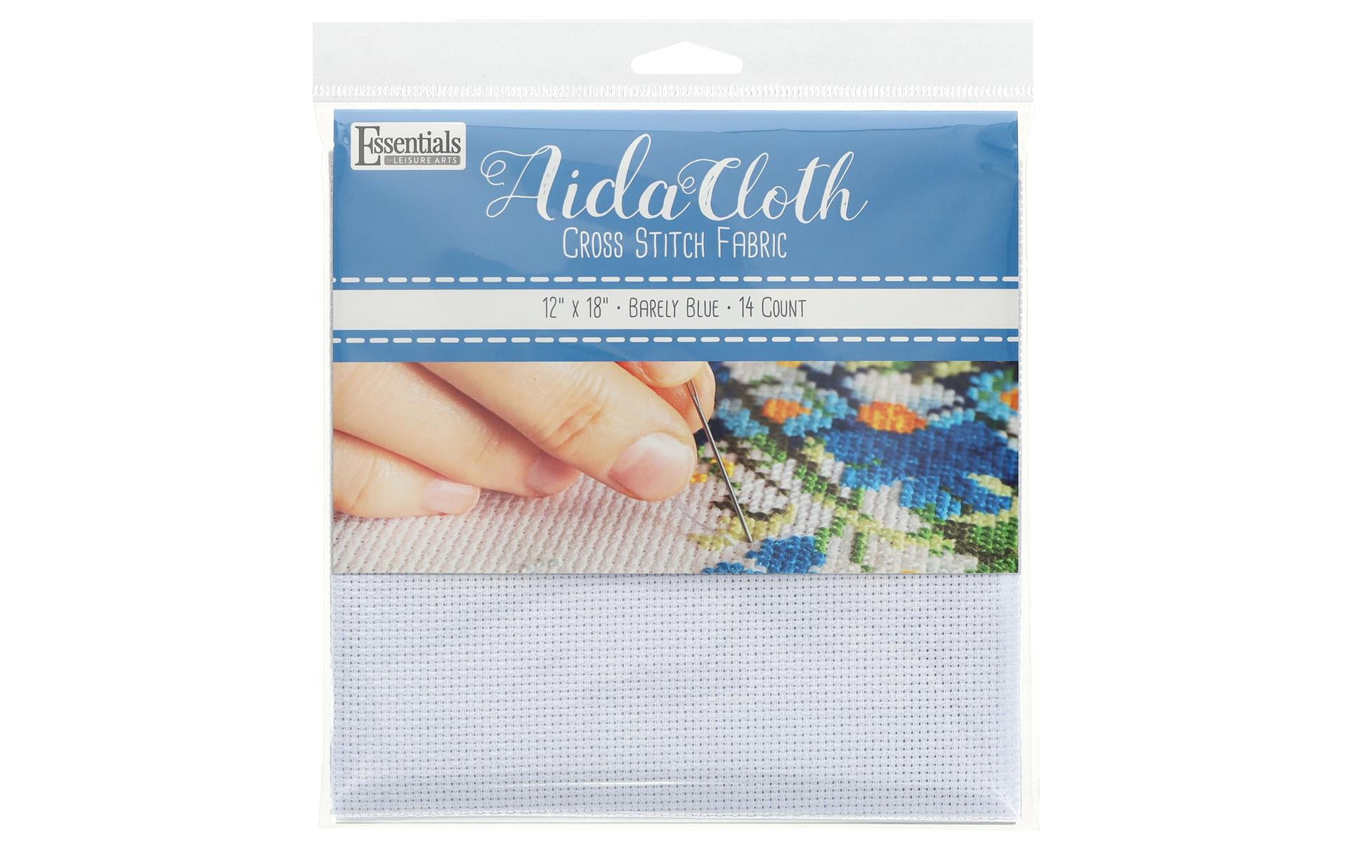 EBL Aida Stoff 14ct – Mittelrosa, 38x46 Cm, Ideal Für Kreuzstich & Nadelarbeiten