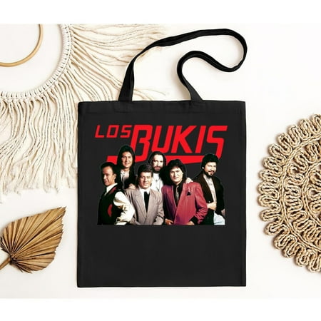 vintage Los Bukis Mexican Grupera Band Graphic Tote Bag-TH22349