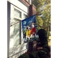 thumbnail image 3 of Jack Russell Terrier Moon Phase Flag Canvas House Size, 3 of 4