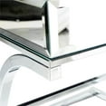 thumbnail image 6 of Furniture of America Xander Contemporary Metal Square End Table in Chrome, 6 of 7