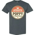 thumbnail image 3 of Inktastic Poppy Grandpa Vintage T-Shirt, 3 of 5
